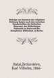 Beitrage zur Kenntnis der religiosen Dichtung Balai
