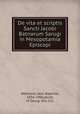 De vita et scriptis Sancti Jacobi Batnarum Sarugi in Mesopotamia Episcopi, Abbeloos, Jean Baptiste, 1836-1906,Jacob, of Serug, 451-521 