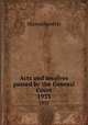 Acts and resolves passed by the General Court. 1933, Massachusetts 