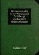 Verzeichnis der in der Umgegend Grunbergs wachsenden Gefasspflanzen, Burmeister 