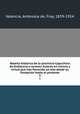 Resena historica de la provincia Capuchina de Andalucia y varones ilustres en ciencia y virtud que han florecido en ella desde su fundacion hasta el presente, Valencia, Ambrosia de, Fray, 1859-1914 