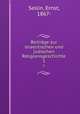 Beitrge zur israelitischen und jdischen Religionsgeschichte. 1, Sellin, Ernst, 1867- 