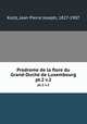 Prodrome de la flore du Grand-Duch de Luxembourg. pt.2 v.2, Koltz, Jean Pierre Joseph, 1827-1907 
