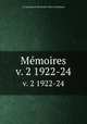 Mmoires. v. 2 1922-24, al-Jamiyah al-Misriyah li-Ilm al-Hasharat 