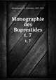 Monographie des Buprestides. t. 7, Kerremans, Ch. (Charles), 1847-1915 