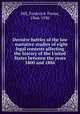 Decisive battles of the law : narrative studies of eight legal contests affecting the history of the United States between the years 1800 and 1886, Hill, Frederick Trevor, 1866-1930 