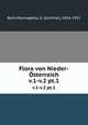 Flora von Nieder-sterreich. v.1-v.2 pt.1, Gunther Beck-Mannagetta 