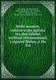 Delle monete, controversia agitata tra due celebri scrittori oltramontani, i signori Melon, e Du Tot, Girolamo Costantini 