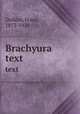Brachyura. text, Doflein, Franz, 1873-1924 