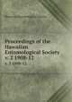 Proceedings of the Hawaiian Entomological Society. v. 2 1908-12, Hawaiian Entomological Society 