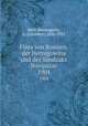 Flora von Bosnien, der Herzegowina und des Sandzaks Novipazar. 1904, Gunther Beck-Mannagetta 
