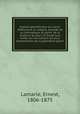 Expose geometrique du calcul differentiel et integral, precede de la cinematique du point, de la droite et du plan, et fonde tout entier sur les notions les plus elementaires de la geometrie plane, Lamarle, Ernest, 1806-1875 