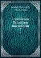 Erzhlende Schriften microform. 7, Seidel, Heinrich, 1842-1906 