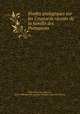 Etudes zoologiques sur les Crustaces recents de la famille des Portuniens, Alphonse Milne-Edwards 