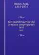 De skandinaviske og arktiske amphipoder. text, Boeck, Axel, 1833-1873 