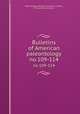 Bulletins of American paleontology. no.109-114, Paleontological Research Institution (Ithaca, N.Y.),Columbia University 