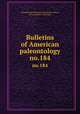 Bulletins of American paleontology. no.184, Paleontological Research Institution (Ithaca, N.Y.),Columbia University 