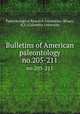 Bulletins of American paleontology. no.205-211, Paleontological Research Institution (Ithaca, N.Y.),Columbia University 