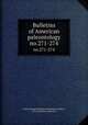 Bulletins of American paleontology. no.271-274, Paleontological Research Institution (Ithaca, N.Y.),Columbia University 