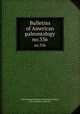Bulletins of American paleontology. no.336, Paleontological Research Institution (Ithaca, N.Y.),Columbia University 