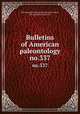 Bulletins of American paleontology. no.337, Paleontological Research Institution (Ithaca, N.Y.),Columbia University 