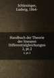 Handbuch der Theorie der linearen Differentialgleichungen. 2, pt.2, Schlesinger, Ludwig, 1864- 