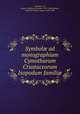 Symbol? ad monographiam Cymotharum Crustaceorum Isopodum famili?, J. C. Schiodte 