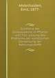 Synthese der Zellbausteine in Pflanze und Tier; Losung des Problems der kunstlichen Darstellung der Nahrungsstoffe, Abderhalden, Emil, 1877- 