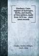 Simsbury, Conn. register of marriages, births, and deaths, of first settlers, made from 1674 ms. & state & town records, Cooke, Rollin Hillyer, 1843-1904 