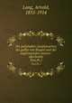 Die polycladen (seeplanarien) des golfes von Neapel und der angrenzenden meeres-abschnitte. Text,Pt.1, Lang, Arnold, 1855-1914 