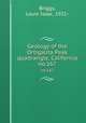 Geology of the Ortigalita Peak quadrangle, California. no.167, Briggs, Louis Isaac, 1921- 