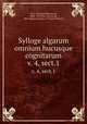 Sylloge algarum omnium hucusque cognitarum. v. 4, sect.1, Toni, Giovanni Battista de, 1864-1924,Toni, Hector de, 1858-,Boston Society of Natural History 