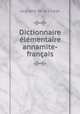 Dictionnaire elementaire annamite-francais, Legrand de la Liraye 