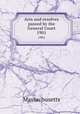 Acts and resolves passed by the General Court. 1901, Massachusetts 