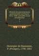 Histoire de gouvernement parlementaire en France; 1814-1848; precde d`une introduction. 4, Duvergier de Hauranne, P. (Prosper), 1798-1881 