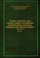 Pumice, pumicite, and volcanic cinders in California and Technology of pumice, pumicite, and volcanic cinders. no.174, California. Division of Mines,Schmidt, F. Sommer,Chesterman, Charles Wesley, 1913- 