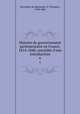 Histoire de gouvernement parlementaire en France; 1814-1848; precde d`une introduction. 6, Duvergier de Hauranne, P. (Prosper), 1798-1881 