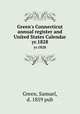 Green`s Connecticut annual register and United States Calendar. yr.1828, Green, Samuel, d. 1859 pub 