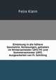 Einfhrung in die Grundlagen der Geometrie. Band 1-2, Wilhelm Killing 