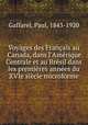 Voyages des Francais au Canada, dans l