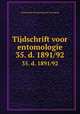 Tijdschrift voor entomologie. 35. d. 1891/92, Nederlandse Entomologische Vereniging 