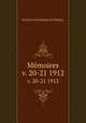 Mmoires. v. 20-21 1912, 