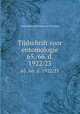 Tijdschrift voor entomologie. 65./66. d. 1922/23, Nederlandse Entomologische Vereniging 