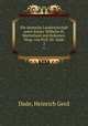 Die deutsche Landwirtschaft unter Kaiser Wilhelm II; Mutterland und Kolonien. Hrsg. von Prof. Dr. Dade. 2, Dade, Heinrich Gerd 