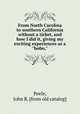 From North Carolina to southern California without a ticket, and how I did it, giving my exciting experiences as a "hobo,", Peele, John R. [from old catalog] 