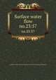 Surface water flow. no.23:57, California. Dept. of Water Resources. Division of Resources Planning 