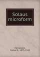 Solaus microform, Fernandes, Carlos D., 1875-1942 