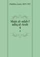 Majn al-adab f adiq al-Arab. 4, Cheikho, Louis, 1859-1927 