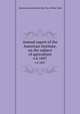 Annual report of the American Institute, on the subject of agriculture. v.6 1847, American Institute in the City of New York 