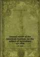 Annual report of the American Institute, on the subject of agriculture. v.9 1850, American Institute in the City of New York 